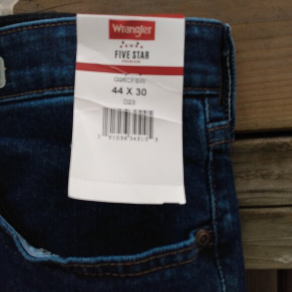 Wrangler Jeans Denim 44x30 Regular Fit - Picture 3 of 11